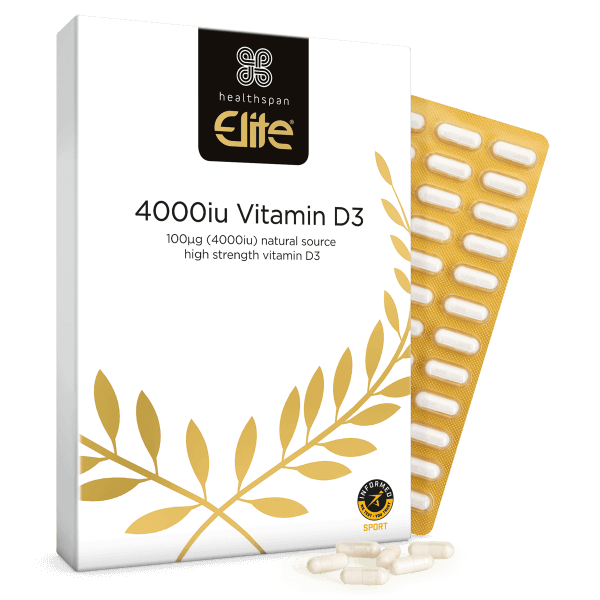 Elite Vitamin D3 4000iu pack