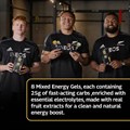 All Blacks Energy Gel − Mixed Pack 