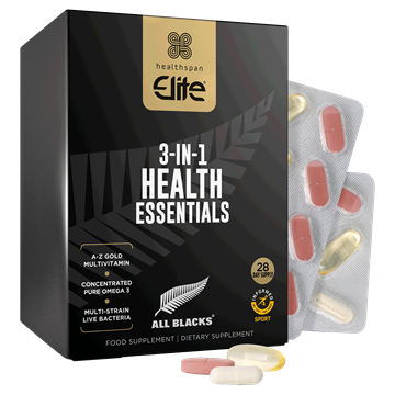 All Blacks 3−in−1 Health Essentials