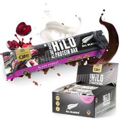 All Blacks Plant−Based HiLo® Protein Bar - Black Forest Gateau