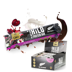 All Blacks Plant−Based HiLo® Protein Bar - Black Forest Gateau