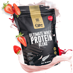 All Blacks Ultimate Whey Protein Blend − Strawberry